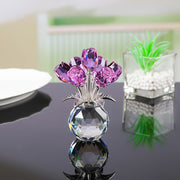 Everlasting Crystal Rose in Vase – Handcrafted Sparkling Keepsake, Fade-Resistant & Perfect Gift 🌹✨ thumbnail 9