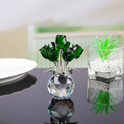 Everlasting Crystal Rose in Vase – Handcrafted Sparkling Keepsake, Fade-Resistant & Perfect Gift 🌹✨ thumbnail 11