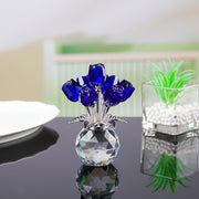 Everlasting Crystal Rose in Vase – Handcrafted Sparkling Keepsake, Fade-Resistant & Perfect Gift 🌹✨ thumbnail 12
