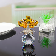Everlasting Crystal Rose in Vase – Handcrafted Sparkling Keepsake, Fade-Resistant & Perfect Gift 🌹✨ thumbnail 13