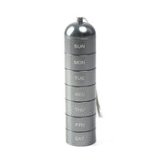7-Day Waterproof Portable Aluminum Pill Organizer – Lightweight Aluminum, Waterproof & Sealed, 7 Compartments, Compact for Travel & Daily Use ✈️ thumbnail 9