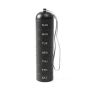 7-Day Waterproof Portable Aluminum Pill Organizer – Lightweight Aluminum, Waterproof & Sealed, 7 Compartments, Compact for Travel & Daily Use ✈️ thumbnail 8