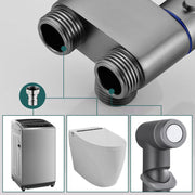 1-In-2-Out Dual Control Valve & Bidet Sprayer Set thumbnail 7