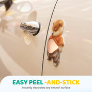 3D Cute Shiba Inu Self-Adhesive Door Stopper & Stress Ball thumbnail 3
