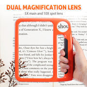 Rechargeable LED Magnifying Glass with 3 Light Modes thumbnail 3