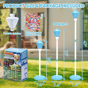 Automatic Handheld Bubble Machine for Kids, Bubble Maker Spring Summer Toys with Lights, Outdoor Rechargeable Blower Best Easter Gift for Children thumbnail 8