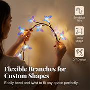 Romantic Butterfly Vine LED Lights thumbnail 4
