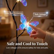Romantic Butterfly Vine LED Lights thumbnail 3