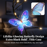 Romantic Butterfly Vine LED Lights thumbnail 8