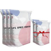 No‑Pump Vacuum Storage Bags – Press & seal, no pump needed. Saves 80% space, keeps clothes dry & dust‑free. Perfect for bulky bedding & off‑season gear. 🛏️🗄️ thumbnail 11