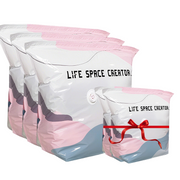 No‑Pump Vacuum Storage Bags – Press & seal, no pump needed. Saves 80% space, keeps clothes dry & dust‑free. Perfect for bulky bedding & off‑season gear. 🛏️🗄️ thumbnail 15
