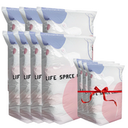 No‑Pump Vacuum Storage Bags – Press & seal, no pump needed. Saves 80% space, keeps clothes dry & dust‑free. Perfect for bulky bedding & off‑season gear. 🛏️🗄️ thumbnail 14