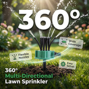 360° Multi-Directional Lawn Sprinkler💧Precision Garden Irrigation with Flexible Spray Nozzles🌱 thumbnail 1