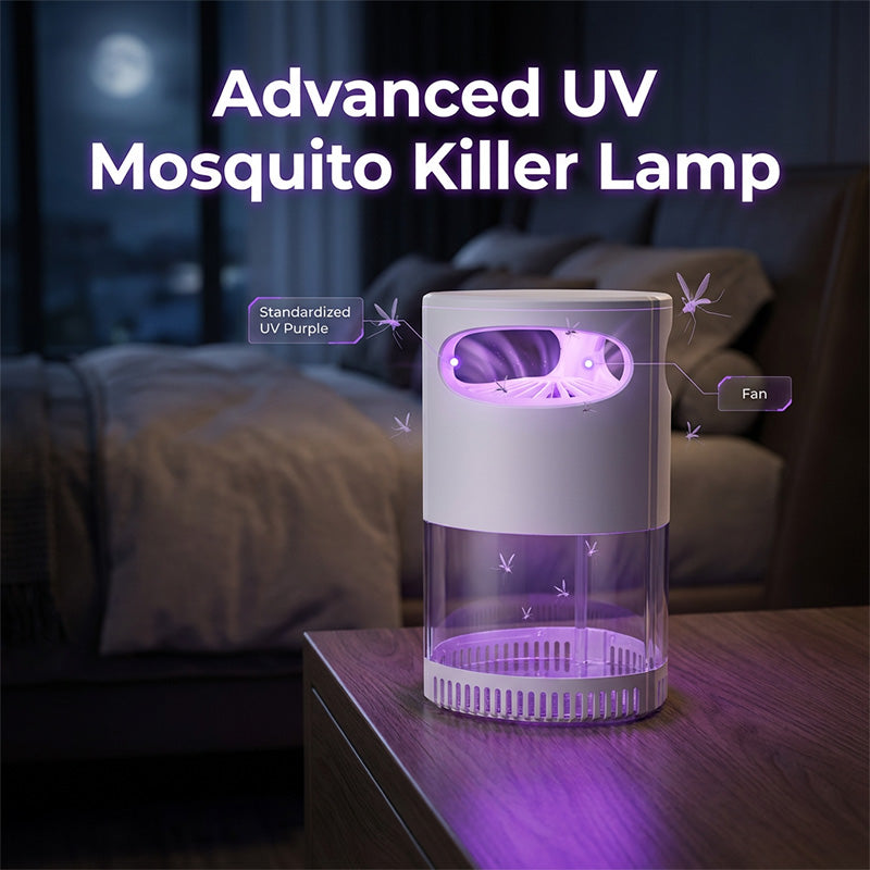 UV Mosquito Killer Lamp – quiet, USB, chemical-free.