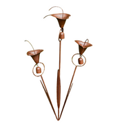 Calla Lily Garden Stake with Bell Chimes🌷🐦 thumbnail 9