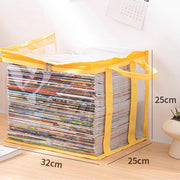 Portable Large Heavy-Duty Thick Plastic Clear Storage Box with Hinged Lid | Home, Travel & Camping thumbnail 15
