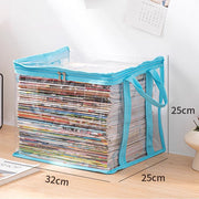 Portable Large Heavy-Duty Thick Plastic Clear Storage Box with Hinged Lid | Home, Travel & Camping thumbnail 16