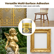Weather-resistant, water-based gold paint thumbnail 6