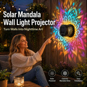 ⏰limited-time 50% OFF🌞Solar Mandala Light – Stunning Pattern Projection, 2-in-1 Floor & Wall Design thumbnail 2