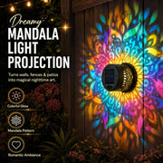 ⏰limited-time 50% OFF🌞Solar Mandala Light – Stunning Pattern Projection, 2-in-1 Floor & Wall Design thumbnail 5