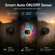 ⏰limited-time 50% OFF🌞Solar Mandala Light – Stunning Pattern Projection, 2-in-1 Floor & Wall Design thumbnail 7