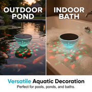 Solar Floating Pool Light with Fish Projection thumbnail 6