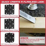📢📢 50% OFF !! ⏰ Adjustable Door Hinge Mortise Jig Kit – Precision Routing, Quick Setup & Perfect for Carpenters, Joiners & DIY Home Renovations 🔧✨ thumbnail 4
