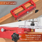 📢📢 50% OFF !! ⏰ Adjustable Door Hinge Mortise Jig Kit – Precision Routing, Quick Setup & Perfect for Carpenters, Joiners & DIY Home Renovations 🔧✨ thumbnail 6