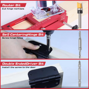 📢📢 50% OFF !! ⏰ Adjustable Door Hinge Mortise Jig Kit – Precision Routing, Quick Setup & Perfect for Carpenters, Joiners & DIY Home Renovations 🔧✨ thumbnail 7
