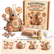 🧵Handcrafted Vintage Mouse Plush Sewing Kit thumbnail 3