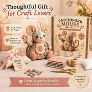 🧵Handcrafted Vintage Mouse Plush Sewing Kit thumbnail 6