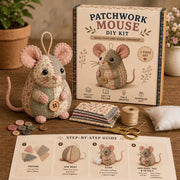 🧵Handcrafted Vintage Mouse Plush Sewing Kit thumbnail 9