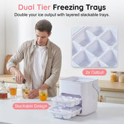 Portable Press Type Ice Bucket thumbnail 2