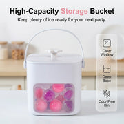 Portable Press Type Ice Bucket thumbnail 5
