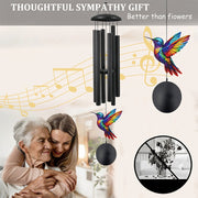 Vintage Metal Memorial Wind Chimes thumbnail 3