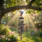 Vintage Metal Memorial Wind Chimes thumbnail 2