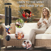 Vintage Metal Memorial Wind Chimes thumbnail 7