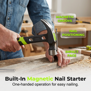 Heavy-Duty Multi-Purpose Claw Hammer thumbnail 3