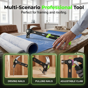 Heavy-Duty Multi-Purpose Claw Hammer thumbnail 6