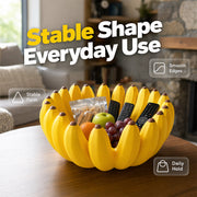 Creative Banana Shape Fruit Bowl thumbnail 3
