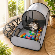 PurrHaven™ Large Cat Tunnel thumbnail 2