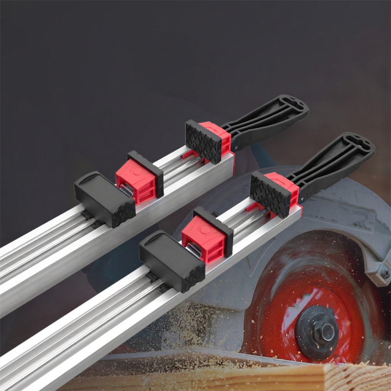 Woodworking Straight‑Edge Cutting Guide Clamp