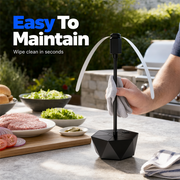USB Rechargeable Retractable Outdoor Fly Repeller Fan thumbnail 6