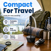 USB Rechargeable Retractable Outdoor Fly Repeller Fan thumbnail 5