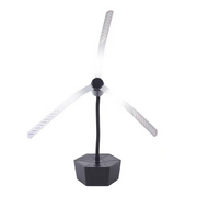 USB Rechargeable Retractable Outdoor Fly Repeller Fan thumbnail 10