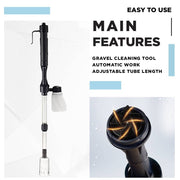Electric Aquarium Gravel Cleaner thumbnail 8