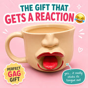 Funny Tongue Out Ceramic Mug thumbnail 1