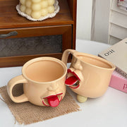 Funny Tongue Out Ceramic Mug thumbnail 3