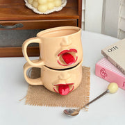 Funny Tongue Out Ceramic Mug thumbnail 4