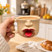 Funny Tongue Out Ceramic Mug thumbnail 5